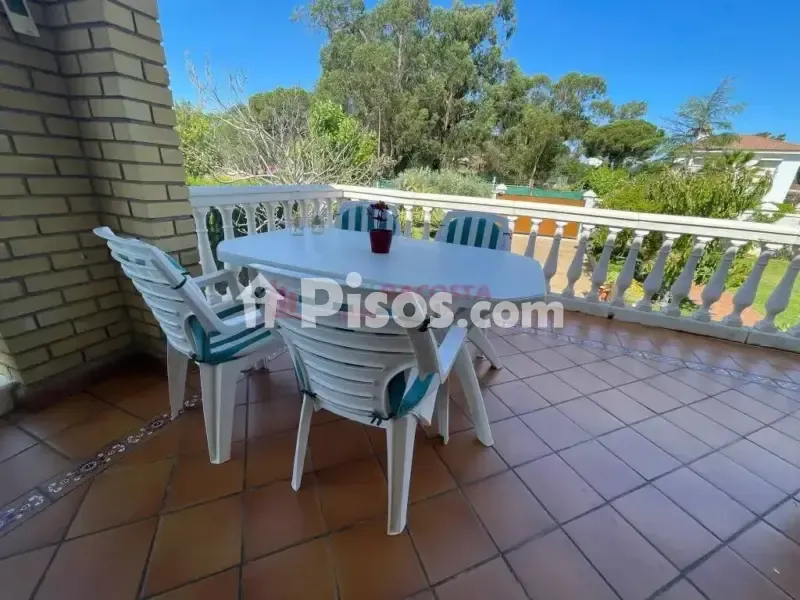 Terrace - Chalet with Garden in Isla Cristina
