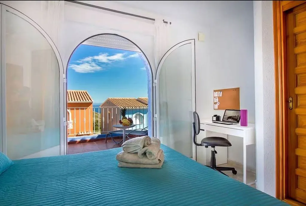 Bedrooms - Duplex with Pool and Sea View in Benitachell