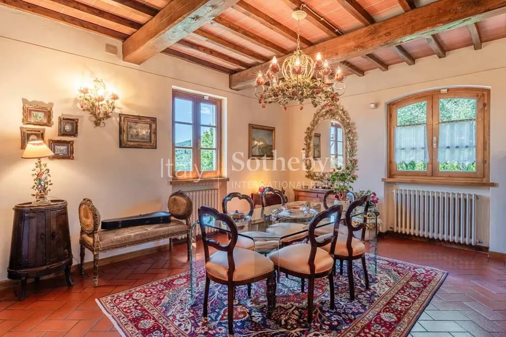 Salle à manger - Tuscan Farmhouse with Panoramic View near Lucca