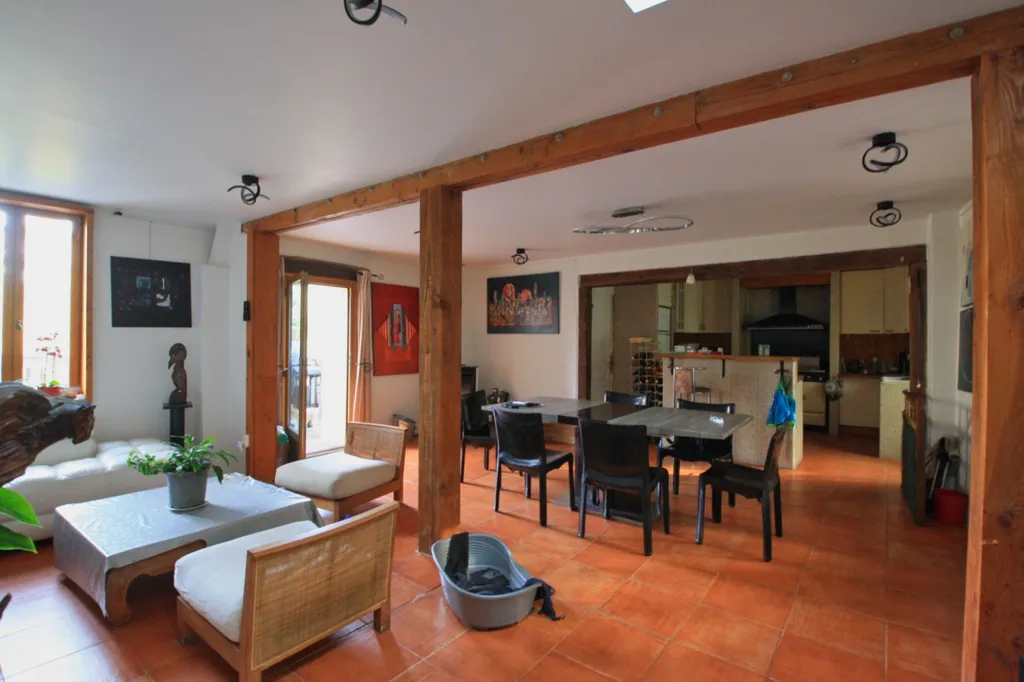 Sala da pranzo - Longère with Pool and Gite in Allier
