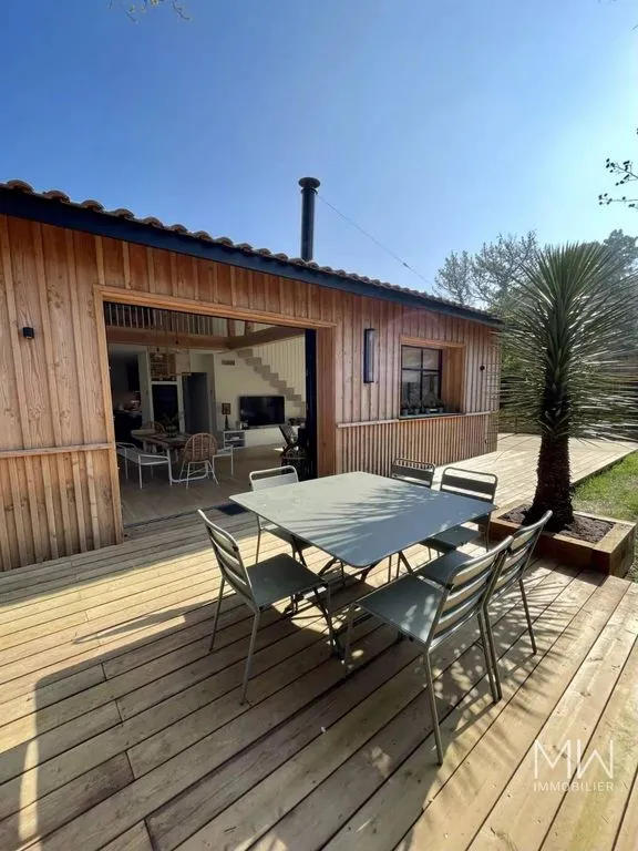 Terrace - Luxury Villa with Pool in Lège-Cap-Ferret