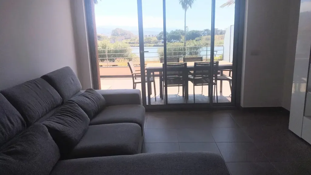 Séjour - Lakefront Apartment in Ganzirri, Messina