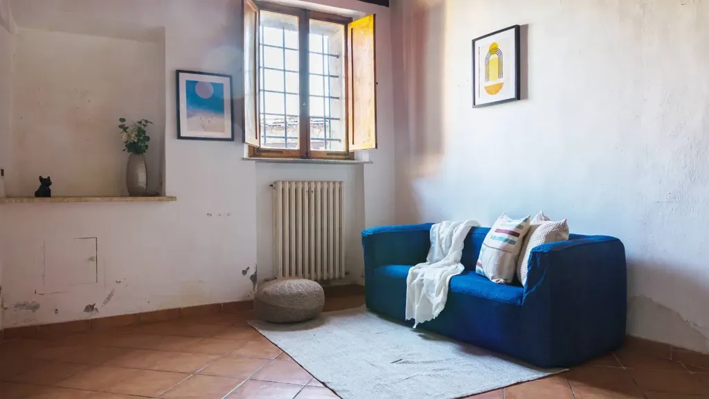 Séjour - Rustic Apartment with Garden in Vagliagli