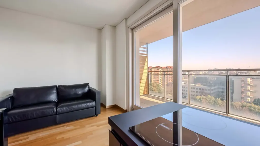 Séjour - Apartment with City View and Pool in Milan