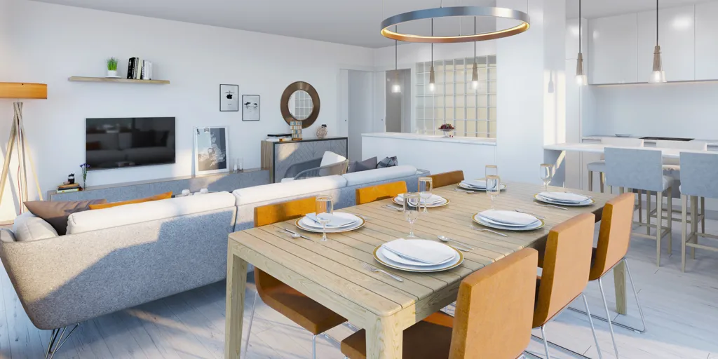 Söögituba - Penthouse with Terraces in Playa Flamenca