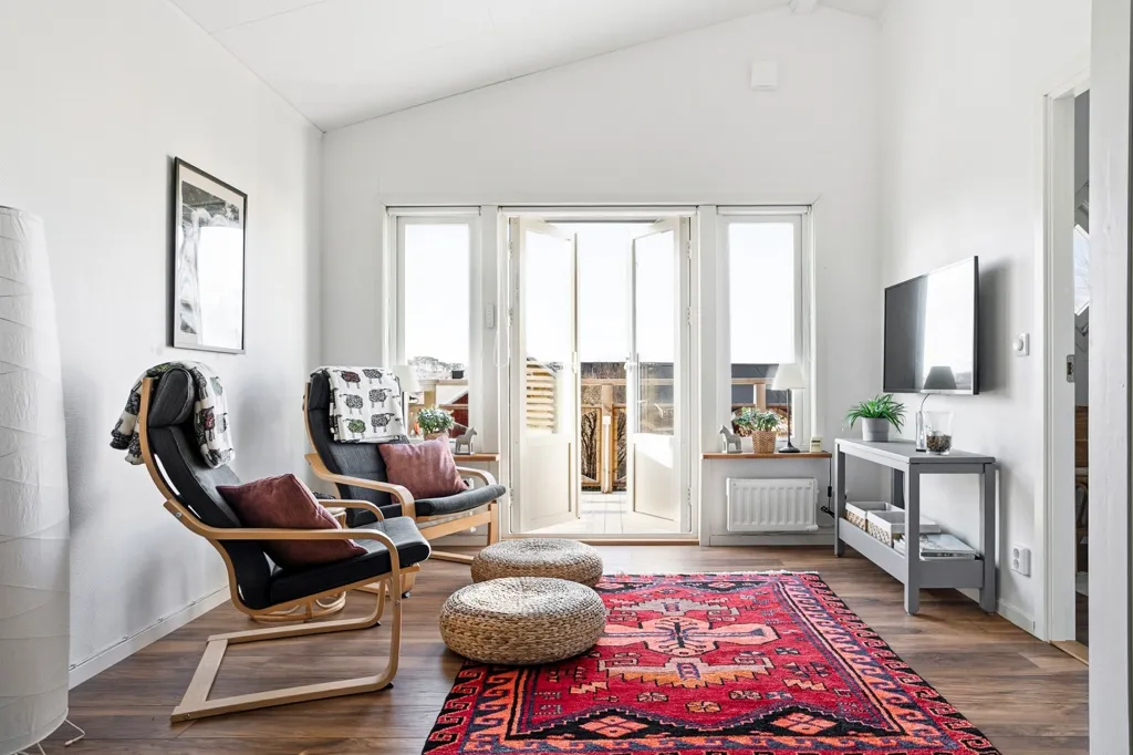Salón - Villa with Sea View in Hanhals