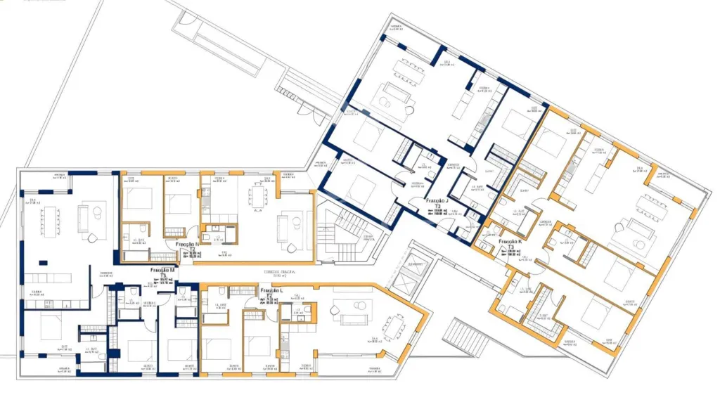 Floor Plan - T2 Apartment with Sea View near Peniche