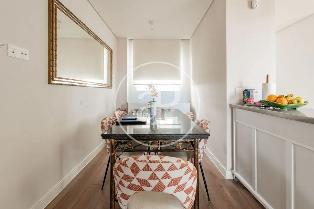 Sala da pranzo - Penthouse with 360° Views in Madrid