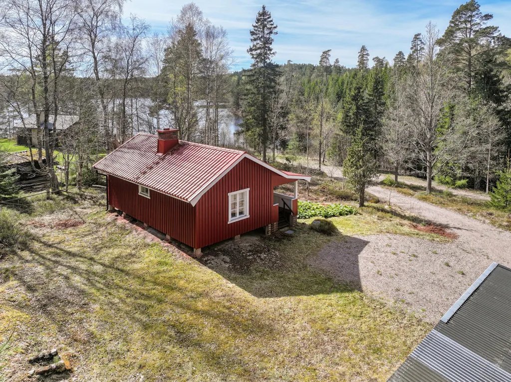 Vista aerea - Holiday Home with Lake View in Åmål
