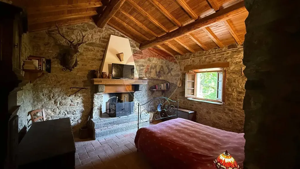 Chambres - Rustic Stone Cottage with Panoramic Views in Bagni di Lucca