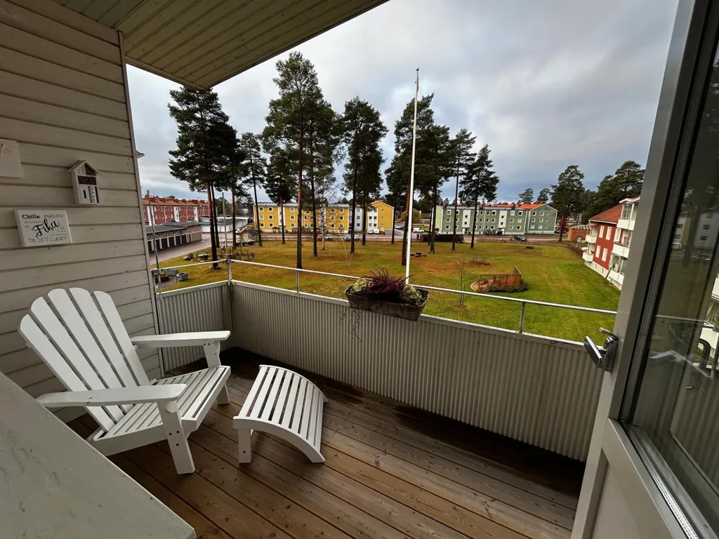 Rõdu - Charming Flat with Balcony in Rättvik