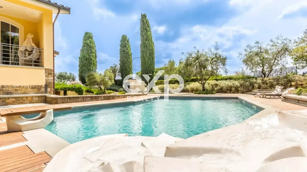 Piscine - Villa with Saline Pool in Montaione