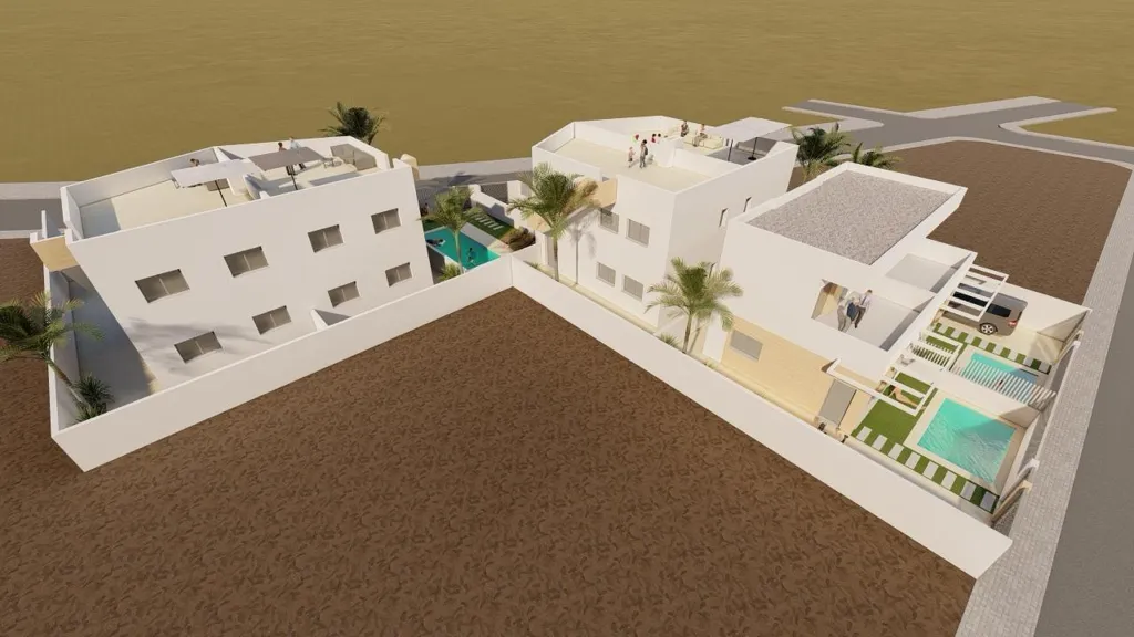Semi-Detached Chalet with Pool in El Alamillo