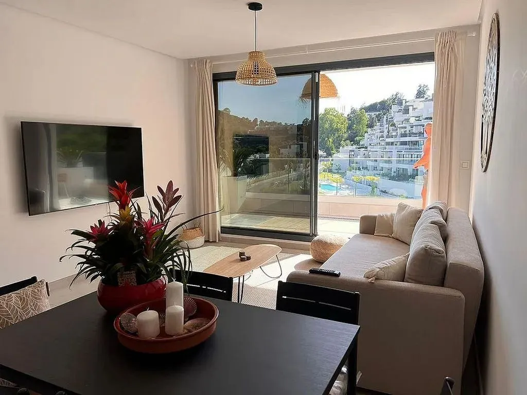 Séjour - Penthouse with Pool in Benahavís