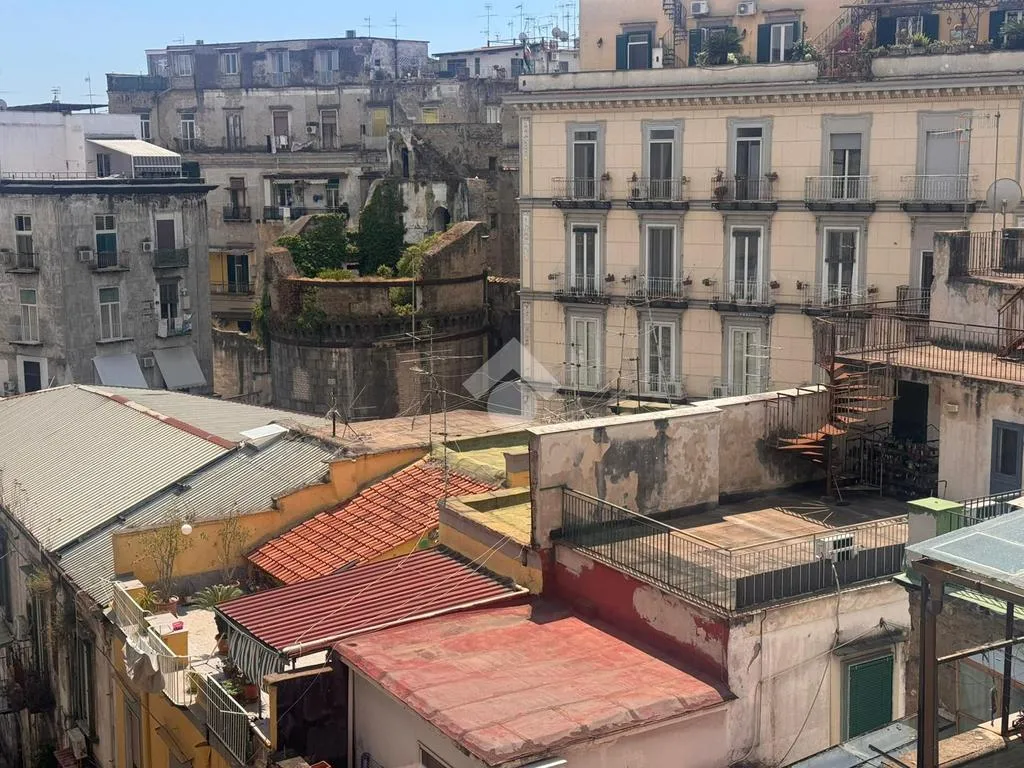 Terrasse - Multistorey Apartment with Central Location in Naples