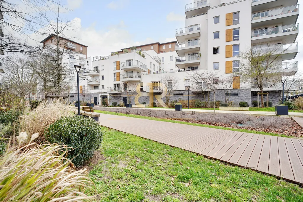 Jardin - Appartement Traversant avec Vue Seine à Maisons-Alfort
