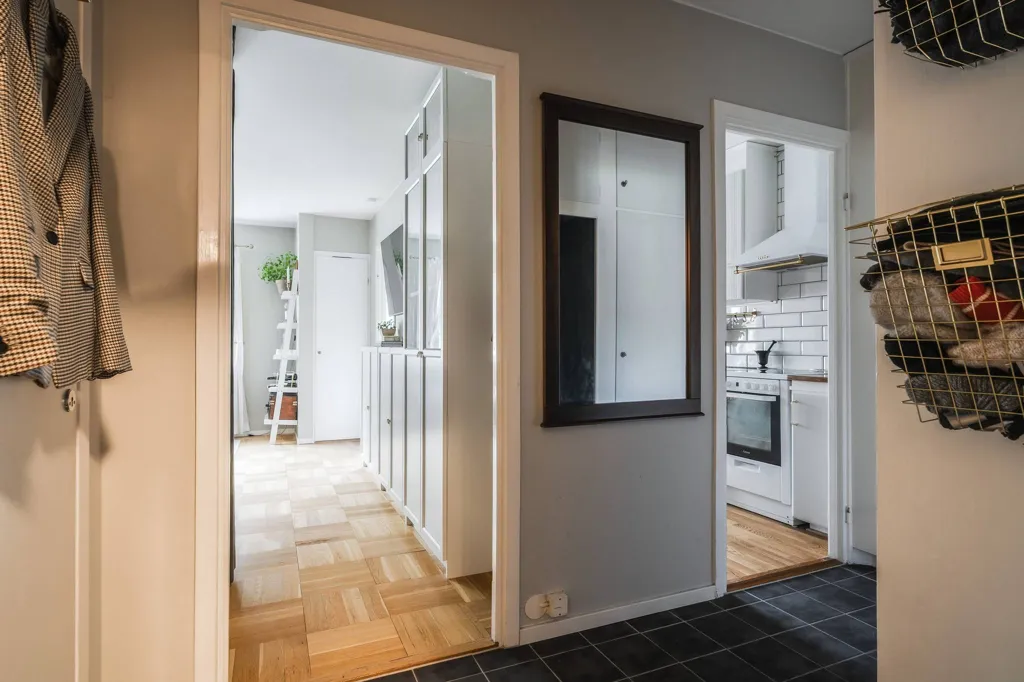 Entrée - Stylish Apartment with Garden Access in Gavle
