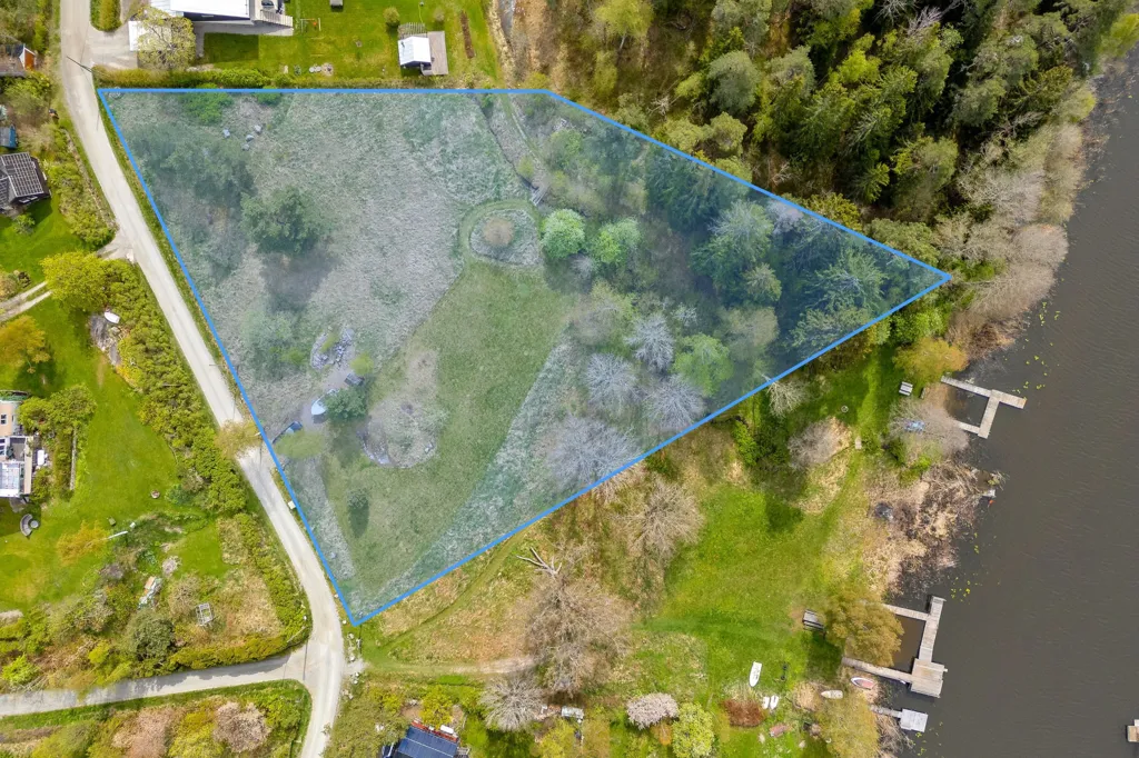 Õhuvaade - Waterfront Plot with Development Potential in Åkersberga