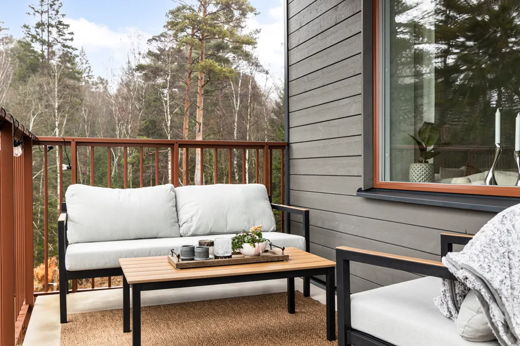 Balcon - Modern Apartment with Forest View in Hills Villastad