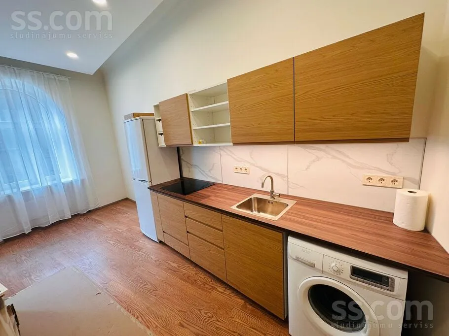 Cucina - Studio Apartment for Office Use in Riga Centre