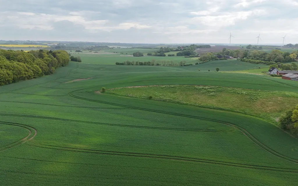 Vue aérienne - Year-Round Plot with 5G Coverage in Gjerlev J