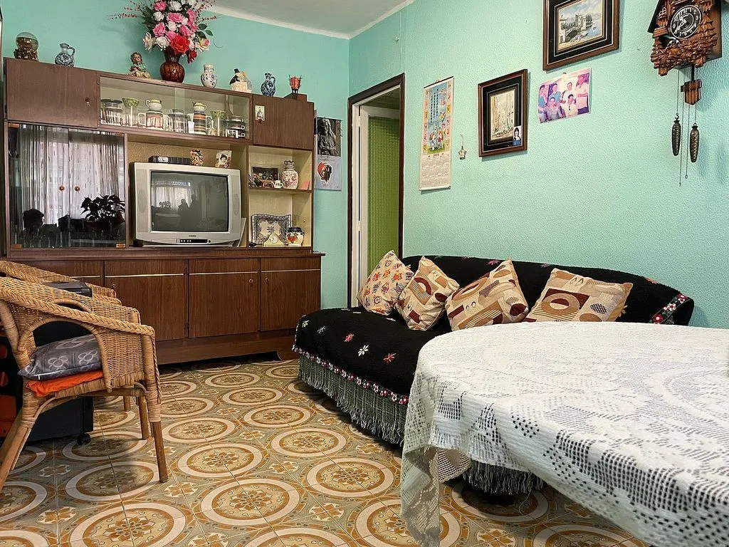 Séjour - Apartment with Balcony in Sant Adrià de Besos