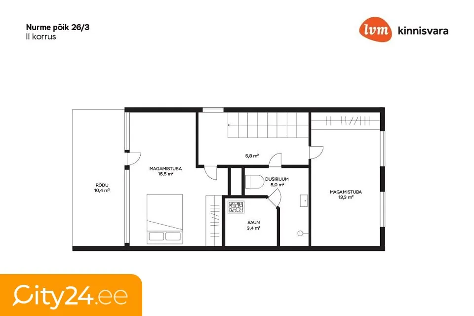 Appartement 3 pièces à Viimsi vald
