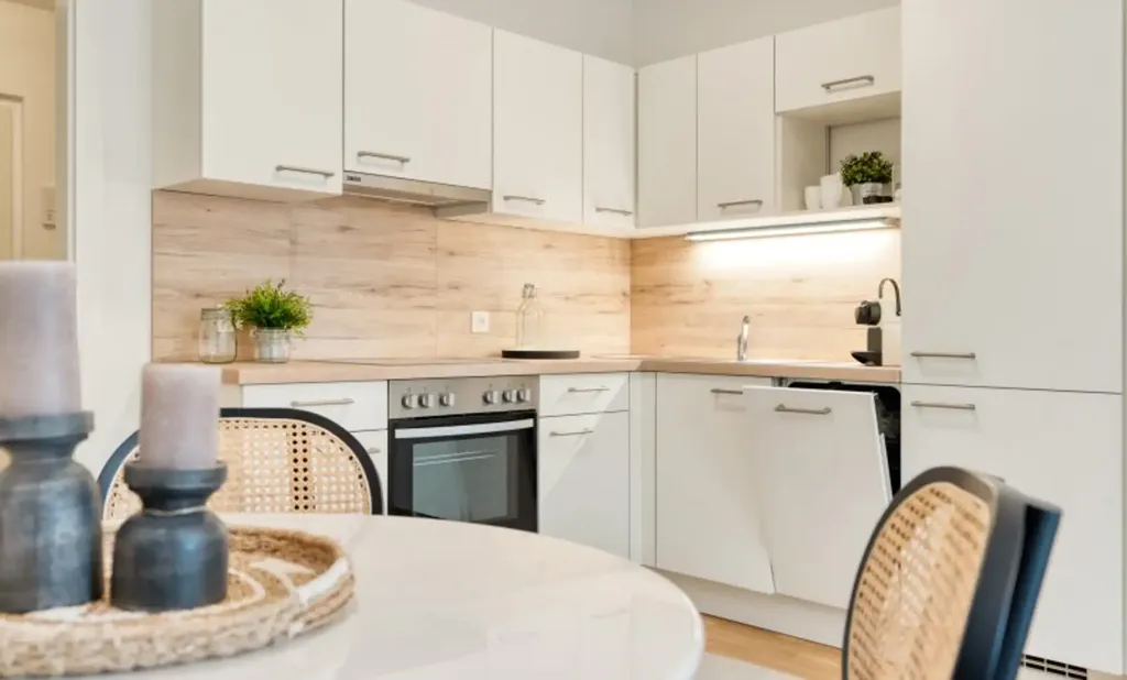 Cuisine - Provision-Free Apartments with Balcony in Vienna