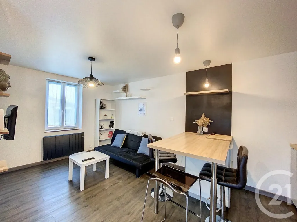 Living Room - Renovated Maison de Bourg with Balcony in Le Cendre
