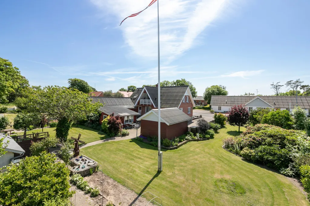 Vista aerea - 1943 Villa with Garden in Fjerritslev