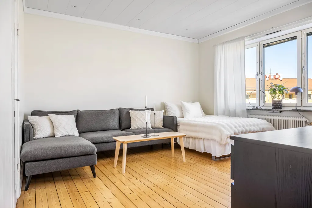 Séjour - Efficient Apartment with Garden in Söder, Norrköping