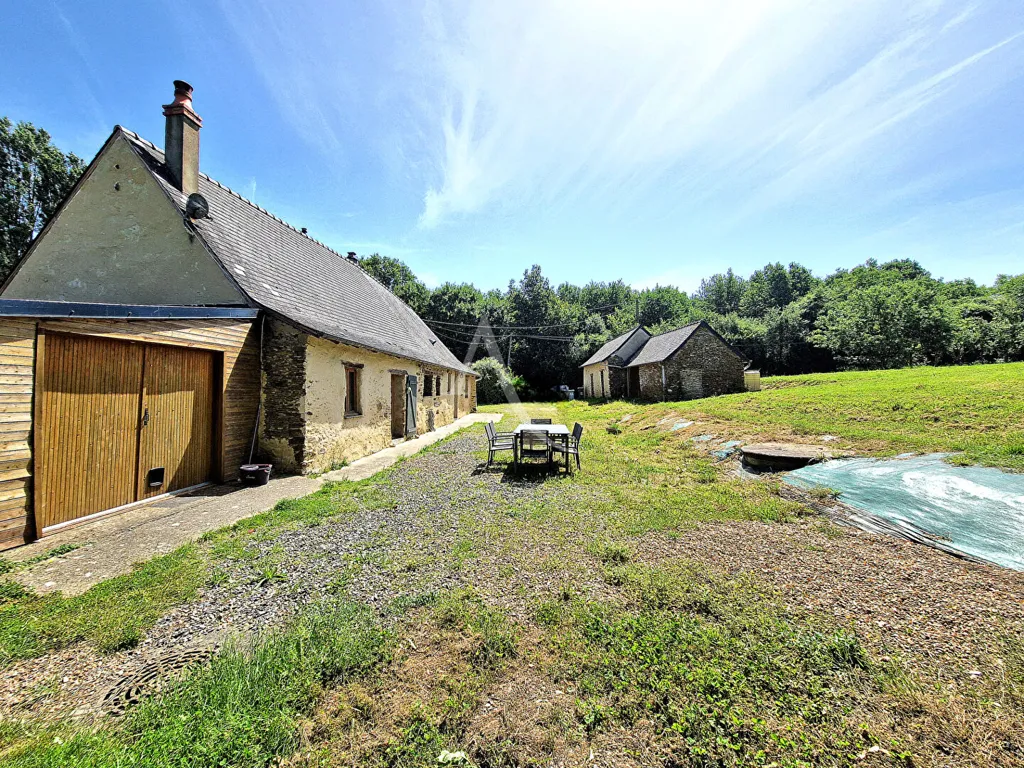Extérieur - Maison de Plain-Pied avec Jardin à Contigné