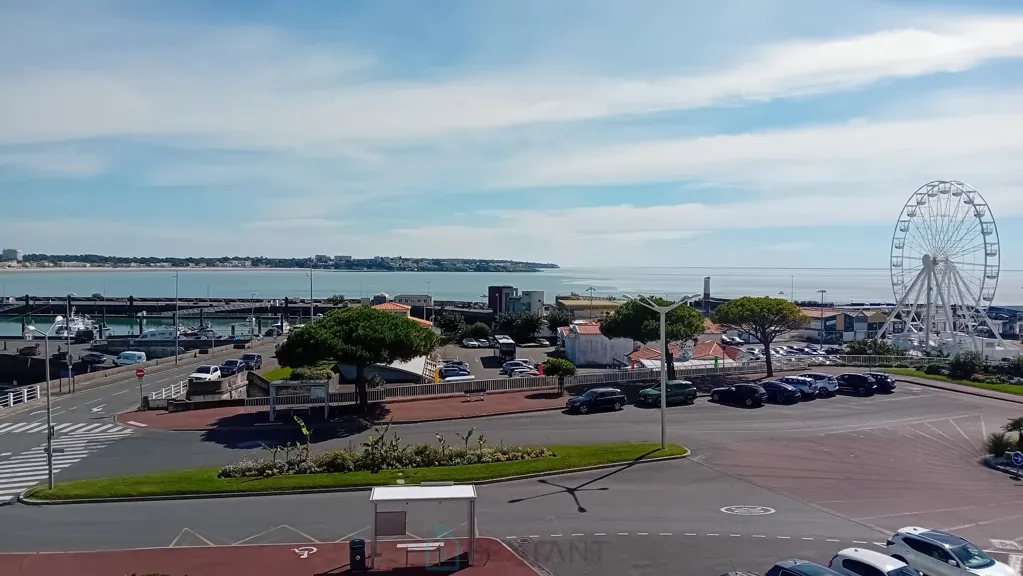 Vue aérienne - Appartement Traversant Double Vue Mer à Royan