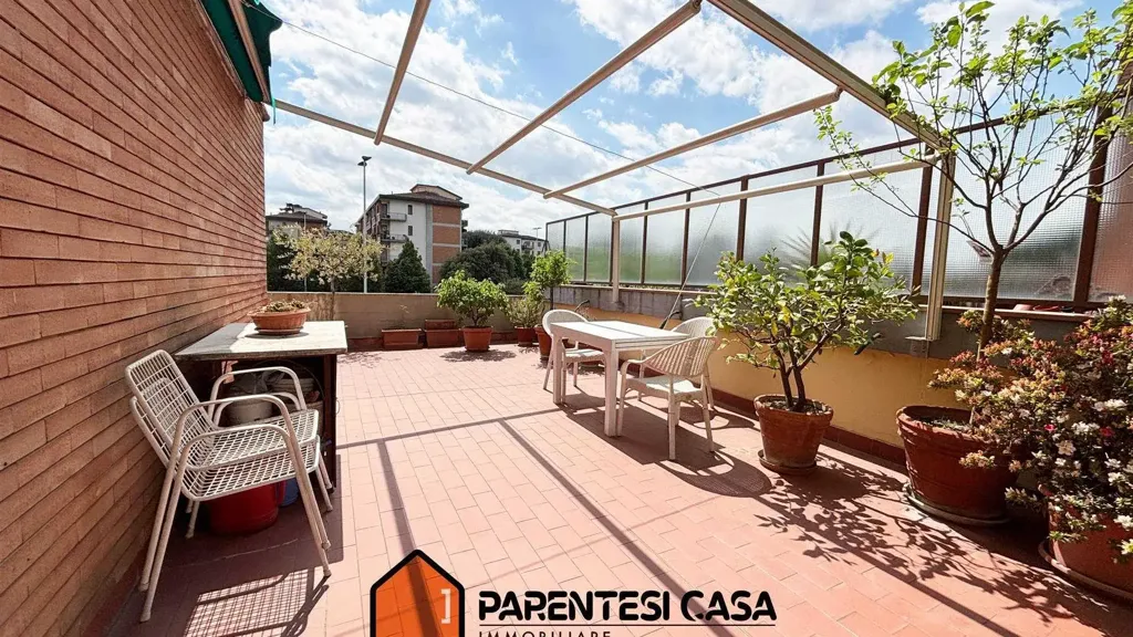 Terrasse - Apartment with Large Terrace in Isolotto, Florence
