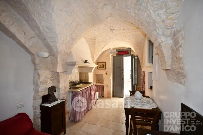 Kitchen - Historic Palazzo with Panoramic View in Cisternino