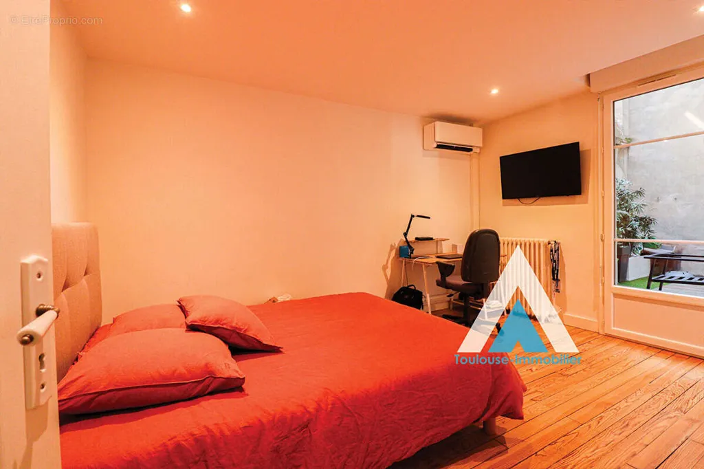 Chambres - Appartement de Standing avec Terrasse à Toulouse