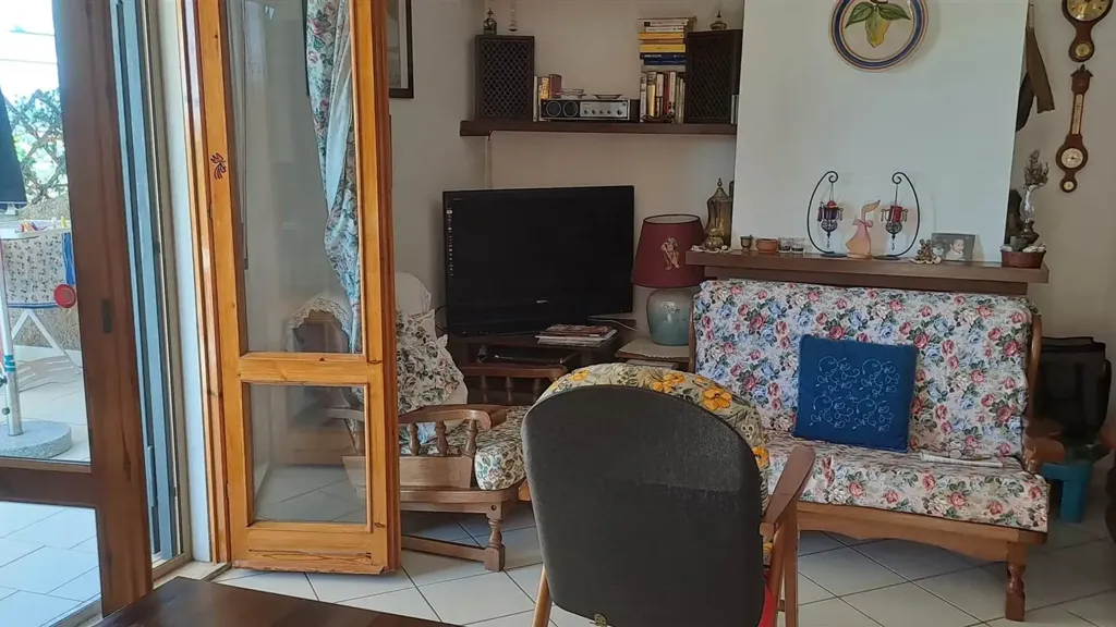 Séjour - Sea View Apartment with Terrace in Magliano in Toscana