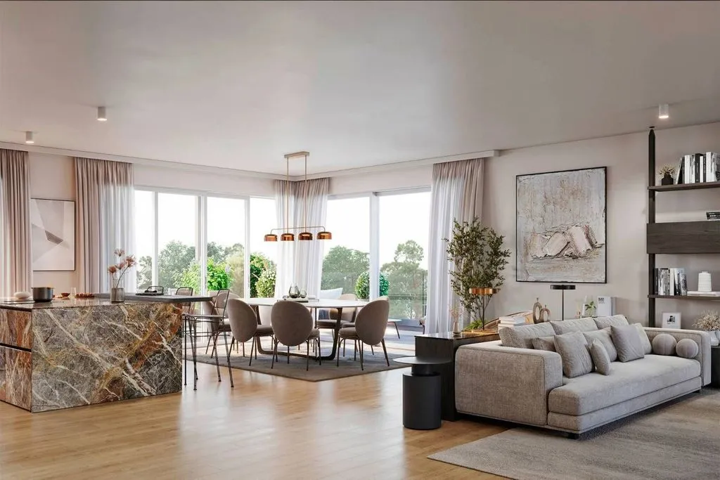 Séjour - Luxury Penthouse with 360° View in Monza