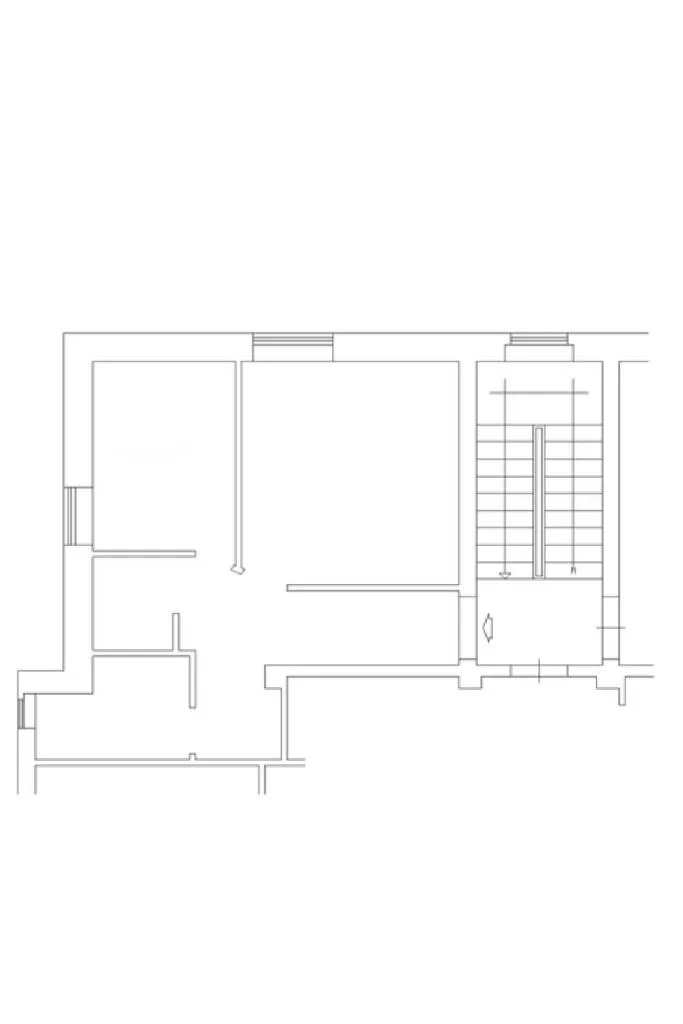 Planimetria - 2-Bedroom Apartment in Torre Maura, Rome