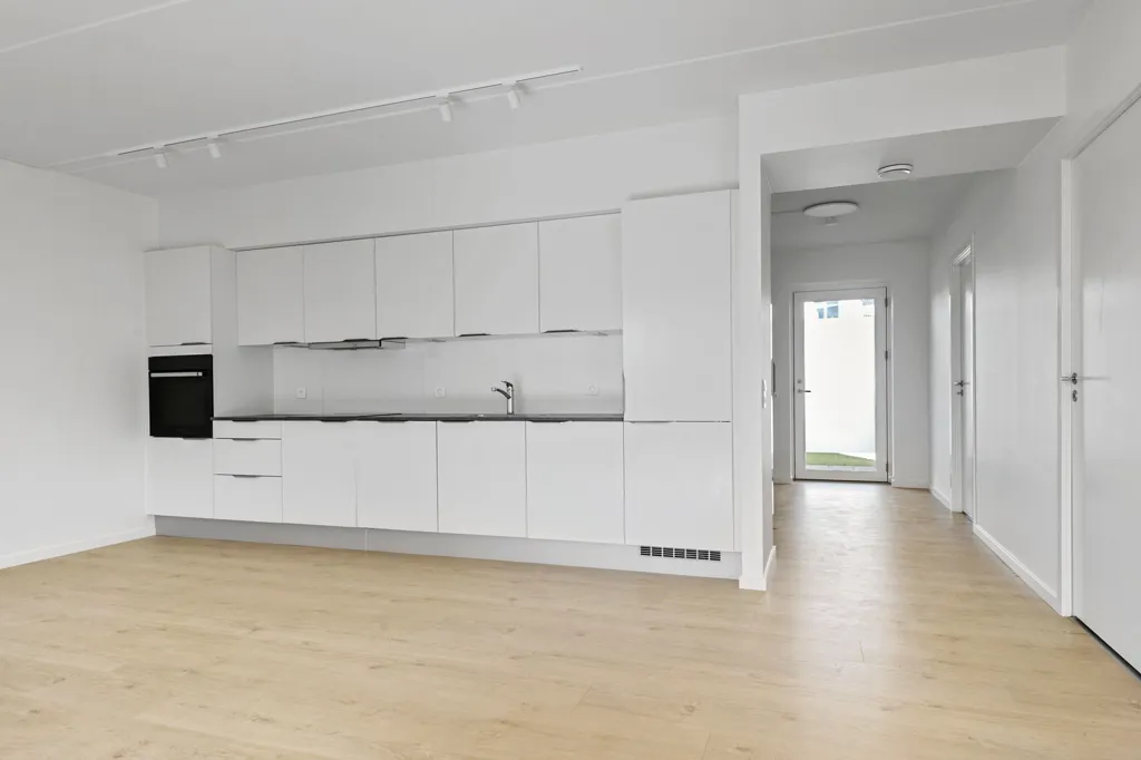 Cucina - Bright Apartment with Balcony in Silkeborg