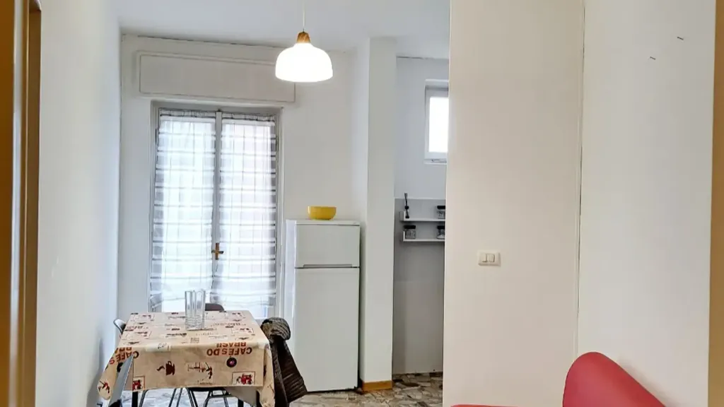Dining Room - Furnished Flat with Balcony in Milan