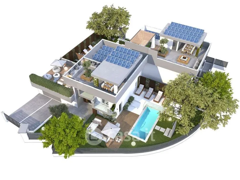 Contemporary Villa with Private Garden in Mozzate