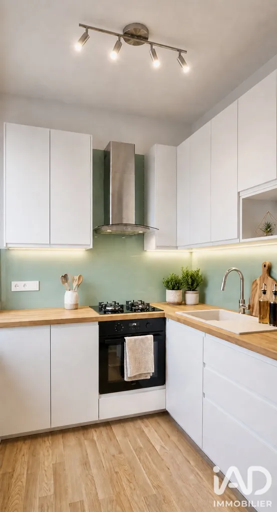 Cuisine - Duplex avec Vue sur Place d'Obélisque à Chalon-sur-Saône