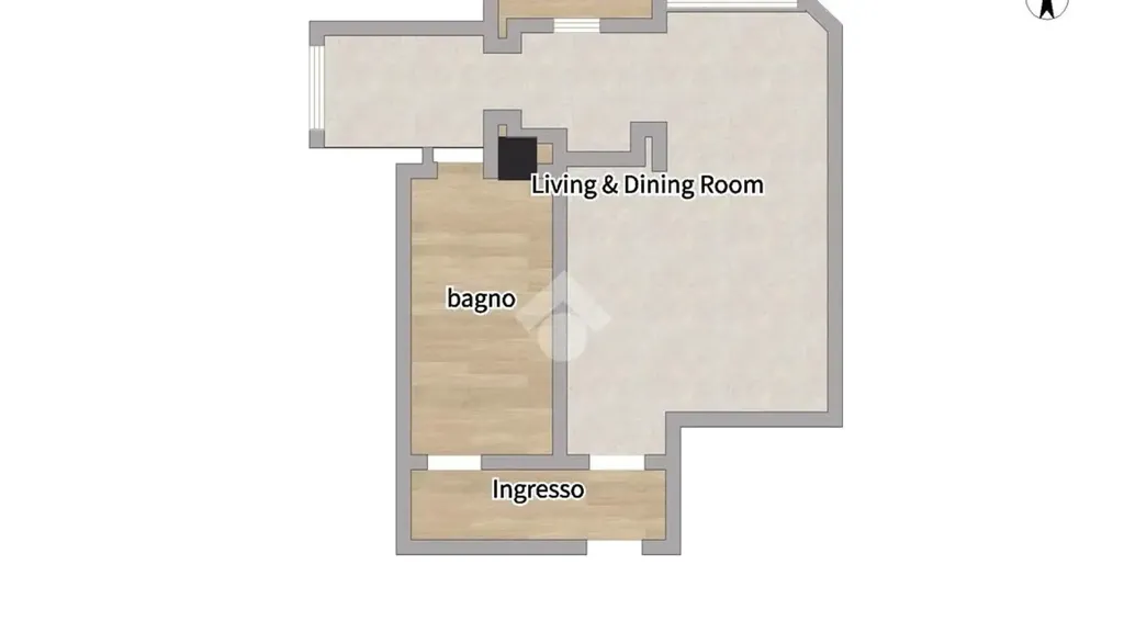 1-room apartment in IT