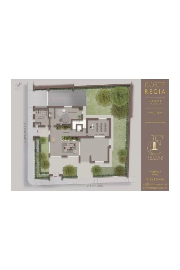 Plan - Luxury Penthouse with 360° View in Monza
