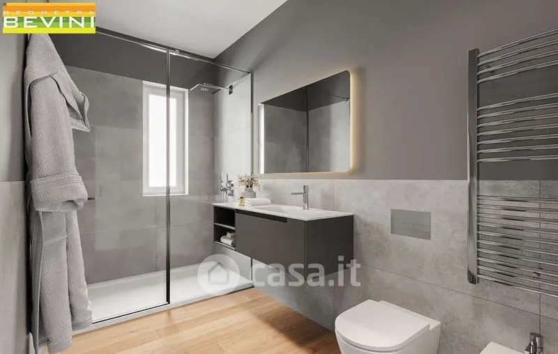 Salles de bain - Modern Trilocale with Terrace in Castelnuovo Rangone