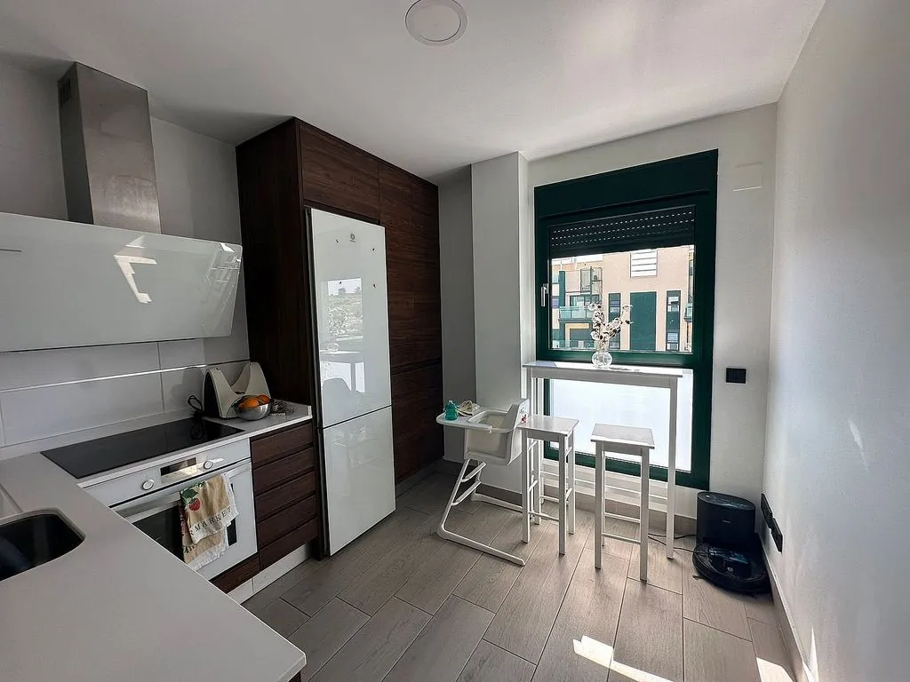 Köök - Penthouse with Pool in Arganda del Rey