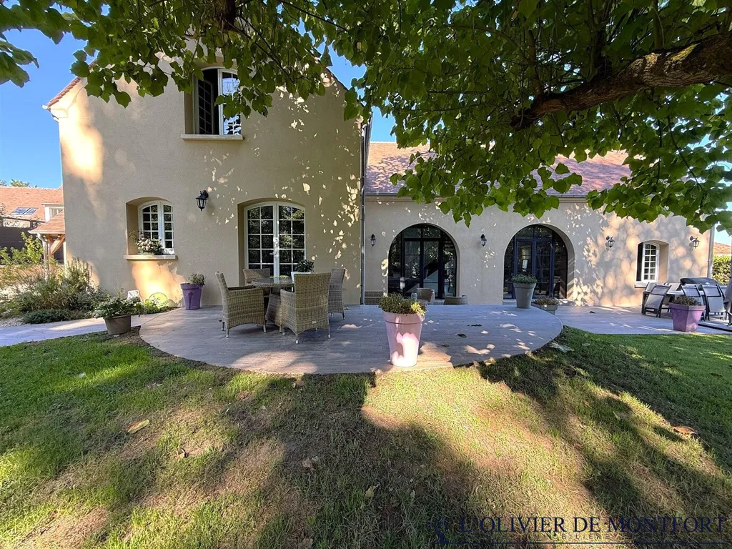 Giardino - Architect's House with Pool in Montfort L'Amaury
