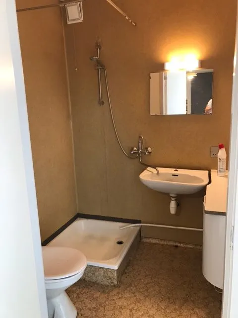 Salles de bain - 1-Bedroom Flat with Garden in Urban Area