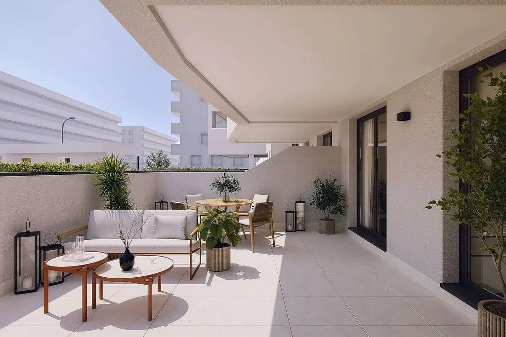 Terrass - New Flat with Pool in Palmas Altas, Sevilla